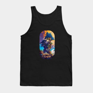 Psychedelic Giant Bonsai Tree Tank Top